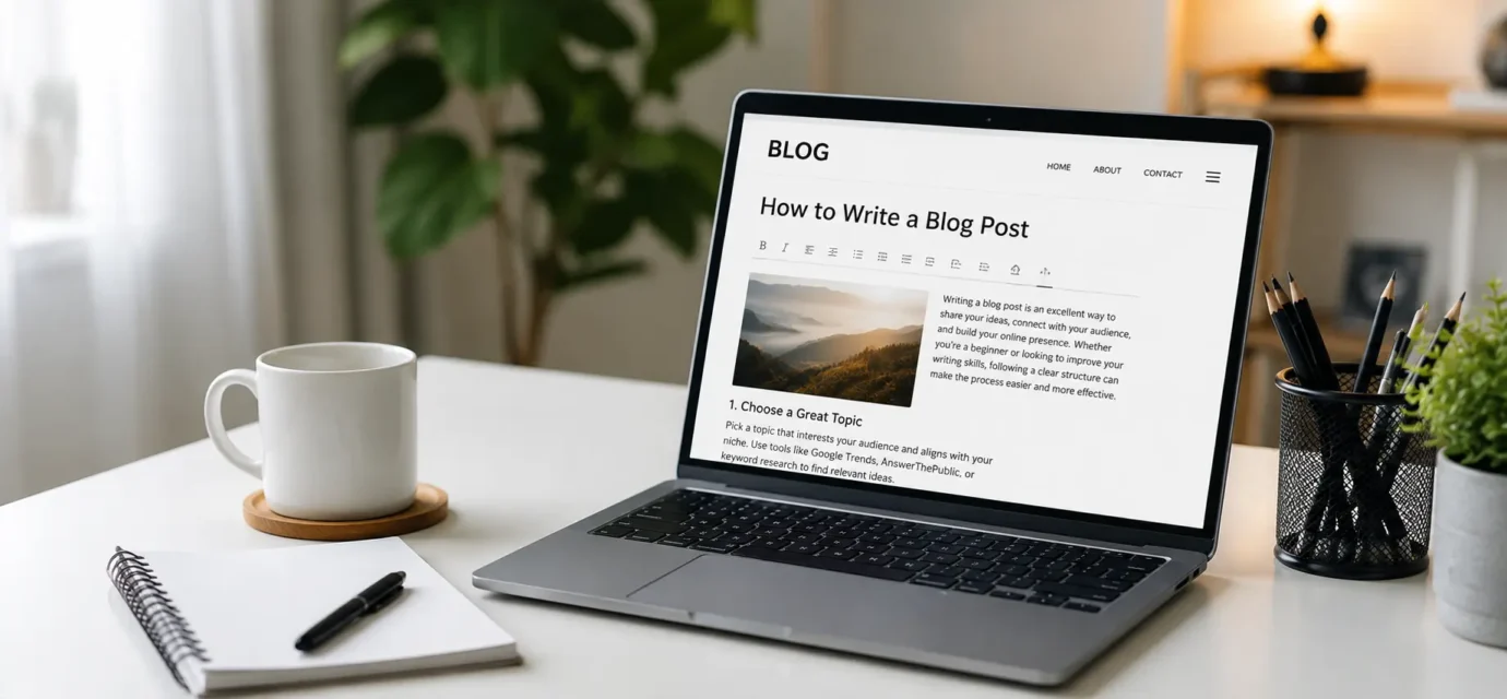 Blog writting