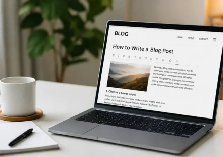 Blog writting